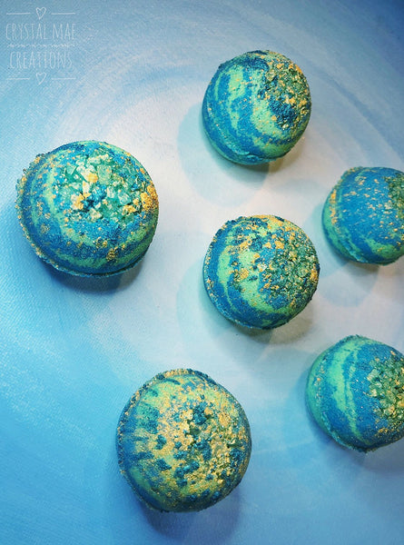 Mermaid Minis 6 pack Bath Bomb Gift Set