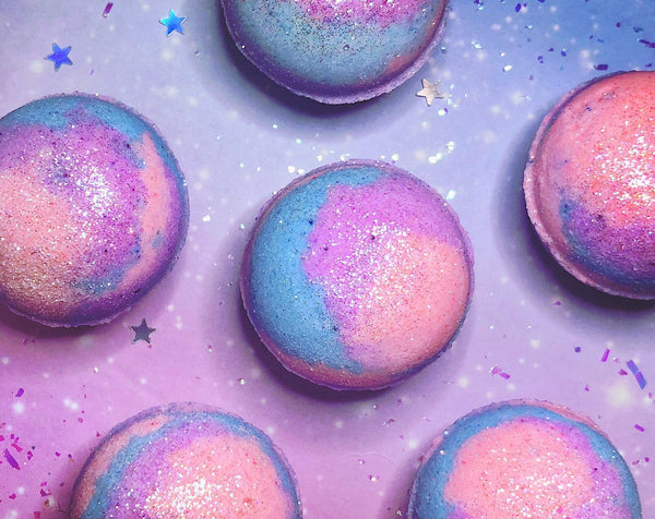 Unicorn Gift Set - 6 pack Mini Bath Bombs