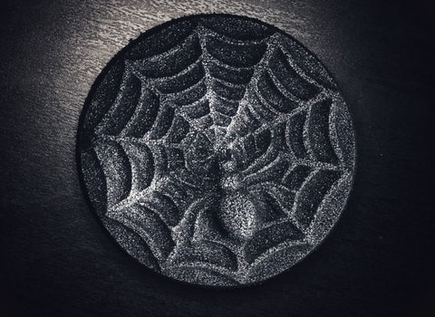 Spider Web Bath Bomb - Black Raspberry Vanilla