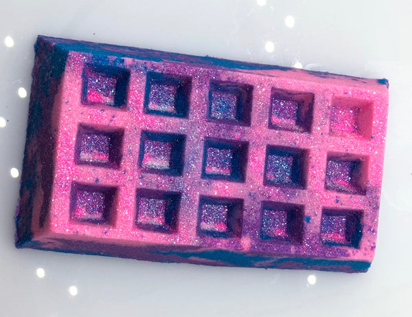 XL Unicorn Cotton Candy Waffle Bath Bomb