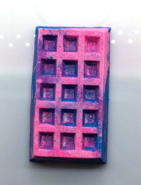 XL Unicorn Cotton Candy Waffle Bath Bomb