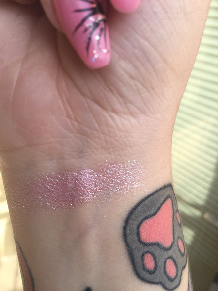 Pink Shimmer Mineral Eye Shadow