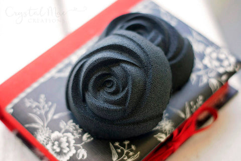 Black Rose Bath Bomb | Lavender, Chamomile, & Sweet Orange