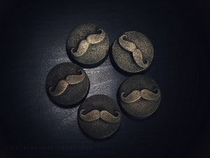 Black Stache Sandalwood Bath Bombs 5 pack set